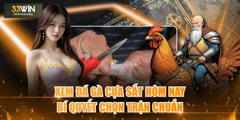 Xem đá gà cựa sắt hôm nay